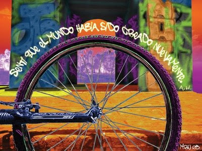 JUEVES, 9 DE JUNIO DE 2011, Montar una bicicleta