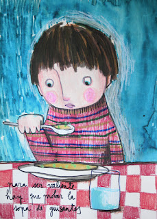 Viernes, 25 de mayo de 2012 Alimentame con sopa.