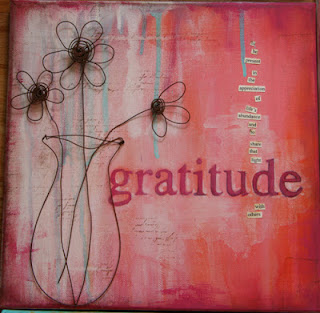 Lunes, 15 de octubre de 2012. Gratitud