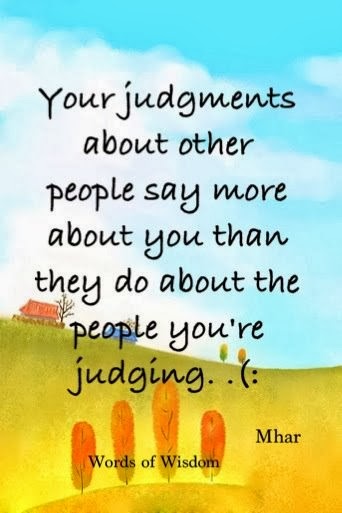 Martes 25 de febrero 2014. Antes de que juzgues