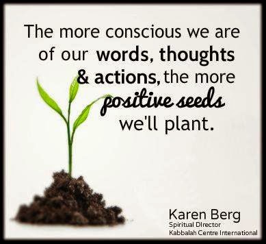 Domingo 29 de Junio de 2014. Sembrar semillas positivas