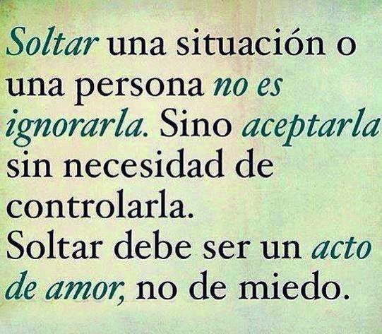 Jueves 5 de junio de 2014. Soltar…y elevarse