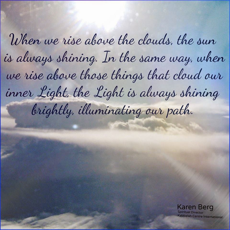 Lunes 28 de Julio de 2014 Por encima de las nubes.