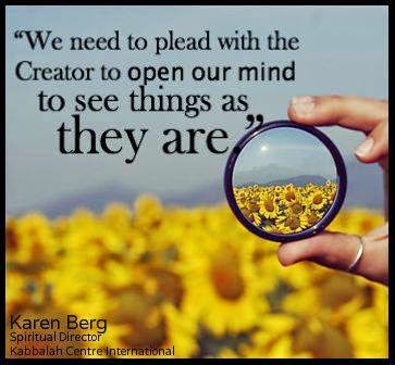 Jueves 3 de julio de 2014 Viendo las cosas como son