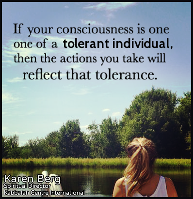 Domingo 27 de julio de 2014. Tolerancia.