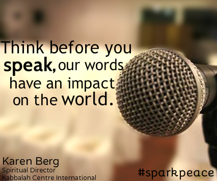 Domingo 17 de agosto de 2014. Piensa antes de hablar.