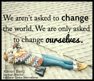 Sábado 16 de agosto de 2014. Cambiarnos a nosotros mismos.