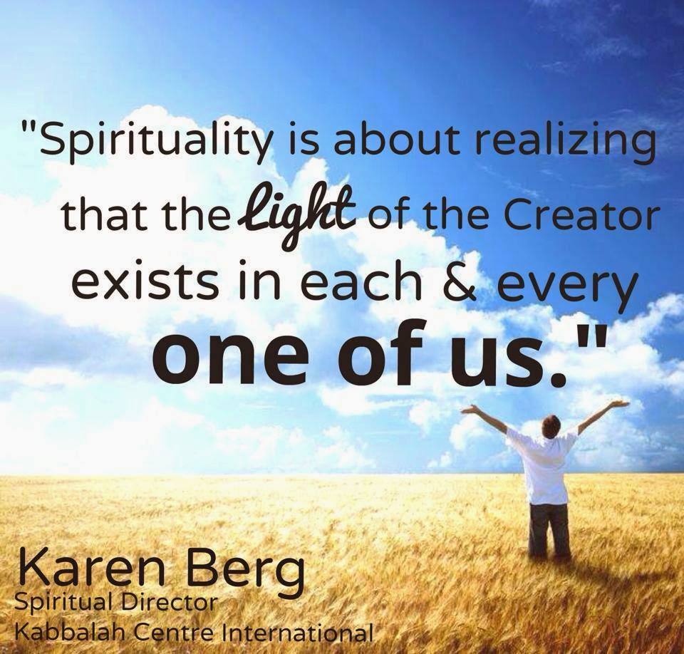 Viernes 15 de agosto de 2014. La conexión con la espiritualidad