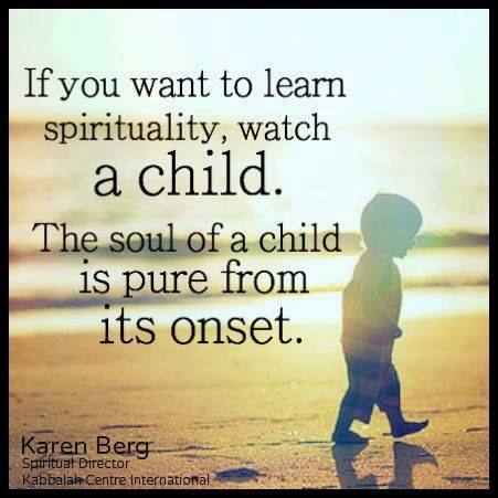 Lunes 17 de noviembre de 2014. El Alma es pura desde el inicio.