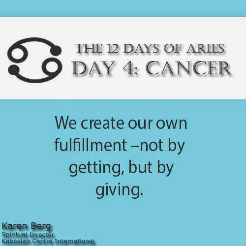 Martes 24 de marzo Cáncer