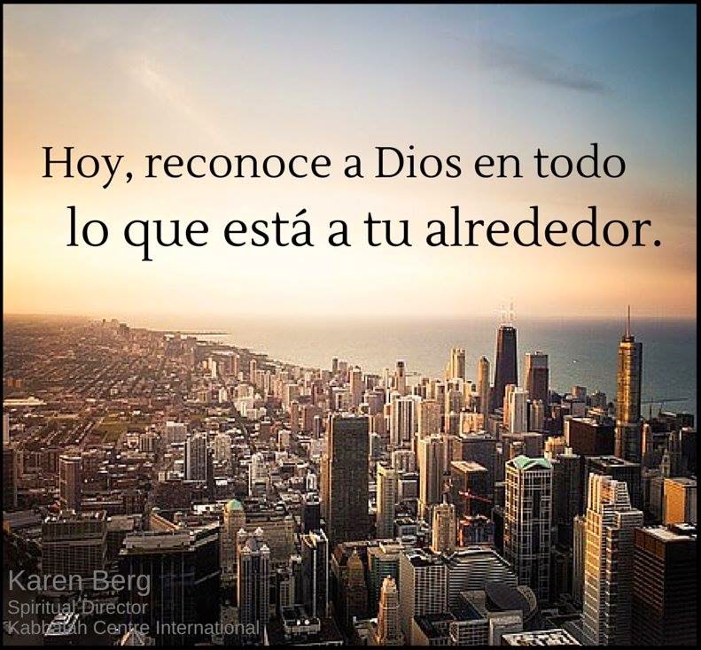 Jueves 30 de abril de 2015. Eres como Dios.
