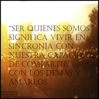 Jueves, 24 de septiembre de 2015 “Ser” quienes somos