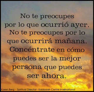 Jueves 1 de Octubre de 2015. Concéntrate en hoy