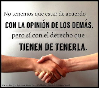 Viernes 8 de enero de 2016. No tenemos que estar de acuerdo.