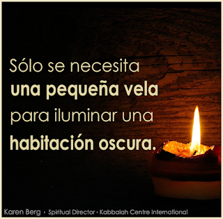 Viernes, 15 de enero de 2015, Ser una vela de bondad