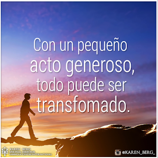Lunes, 8 de febrero de 2016. Transformar la oscuridad en Luz