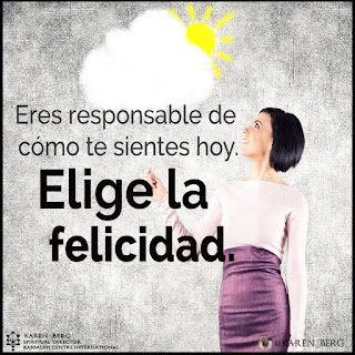 Viernes 18 marzo de 2016. Elige la felicidad.