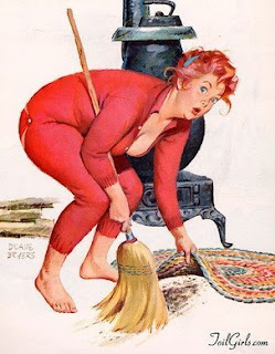 Polvo bajo la alfombra.