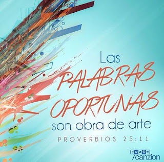 Palabras oportunas.