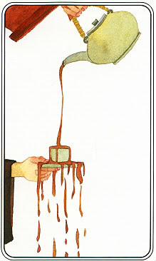 Usa una taza más grande