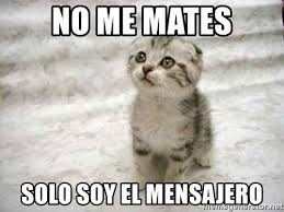No mates al mensajero