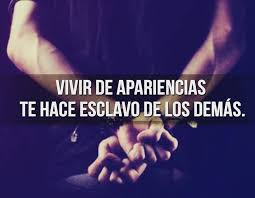 Tener una vida vs Vivir de apariencias