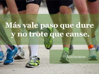 Más vale paso que dure