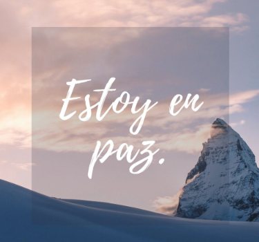 Estoy en Paz