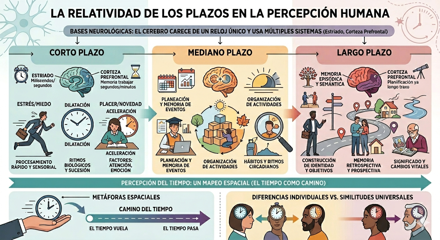 La relatividad de corto, mediano y largo plazo